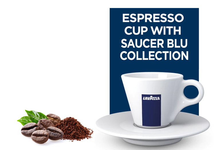 Lavazza Premium Collection Espresso Cup and Saucer (Set of 12