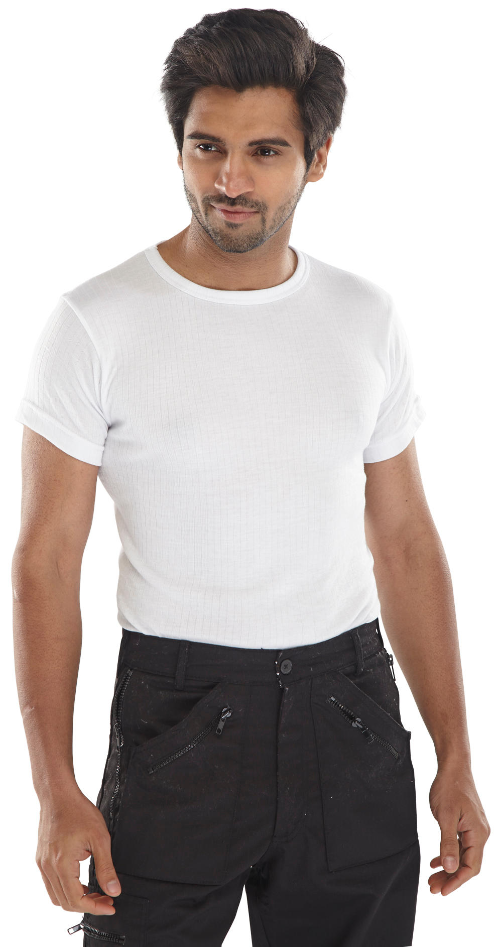 Beeswift Thermal Short Sleeved Vest White {All Sizes} - ONE CLICK SUPPLIES  – OneClick Supplies