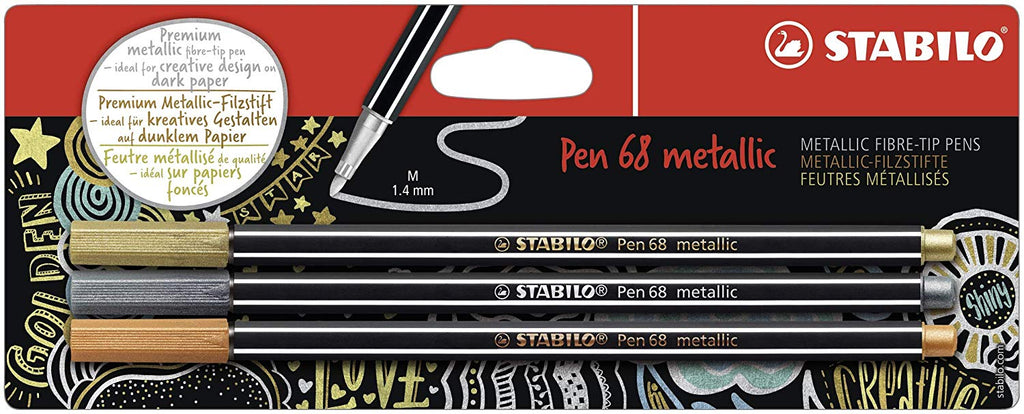STABILO PointMax Nylon Tip Fineliner - 0.8mm - Wallet of 12 Assorted  Colours 