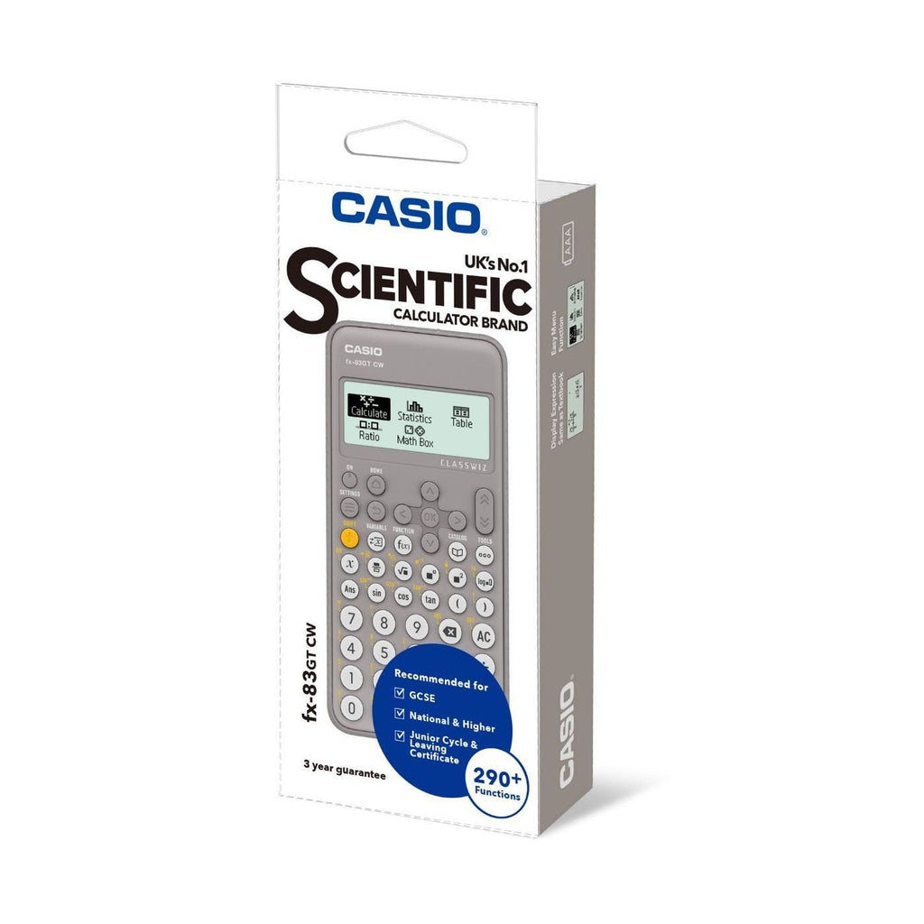 Nouveau Casio FX-83GTCW Rose Calculatrice Scientifique