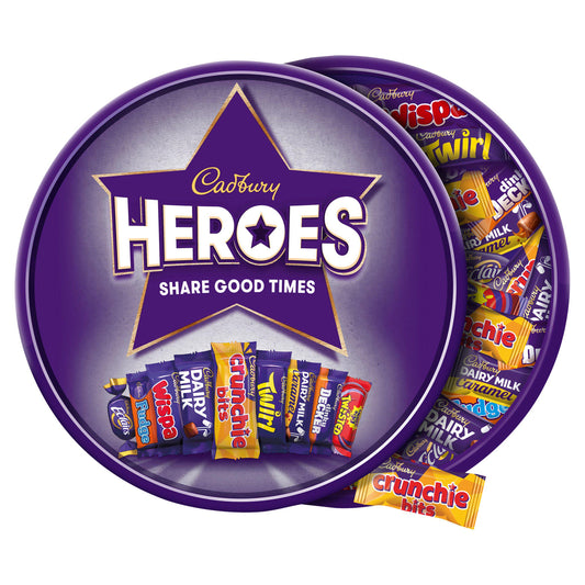 Cadbury Dairy Milk Heroes Tub, 550g