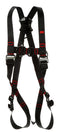 3M Protecta Vest Pass Through Fall Arrest Harness Medium/Large Black / Red M/L