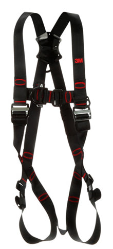 3M Protecta Vest Quick Connect Fall Arrest Harness Medium/Large Black / Red M/L