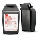 3M D9035 Secure Click Hard Case P3 R Filter Black  Pack 20's