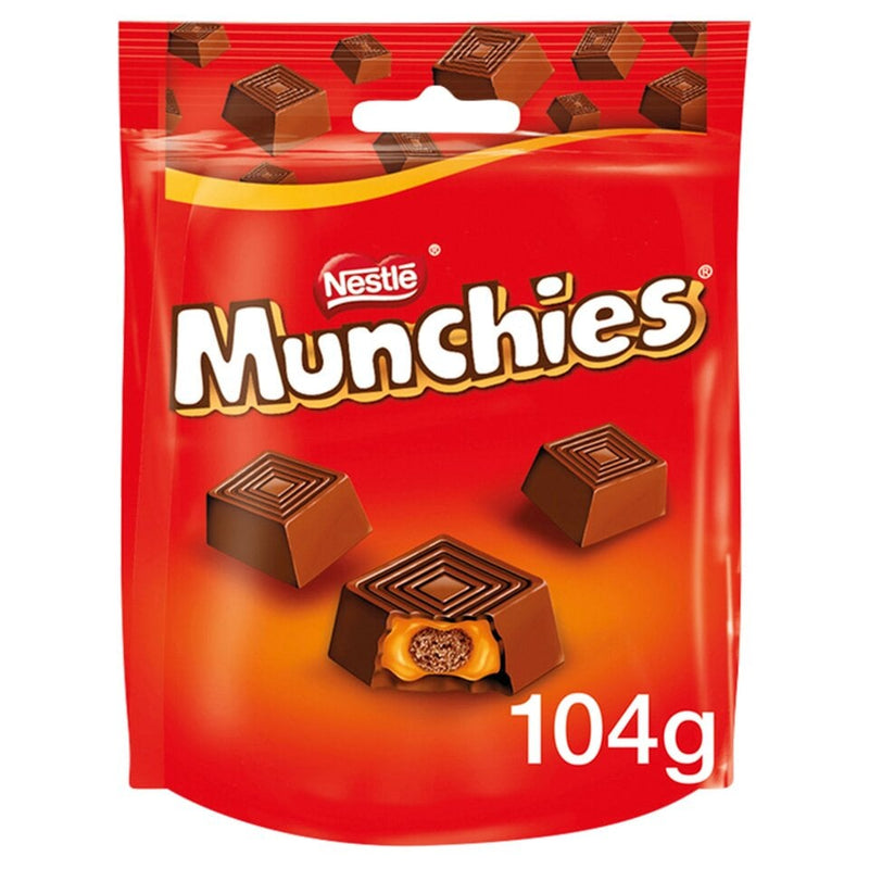 Munchies Milk Chocolate & Caramel Sharing Bag 104g