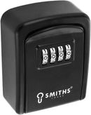 Smiths Locks 4 Digit Combination Indoor Outdoor Secure Key Lock Safe - Medium