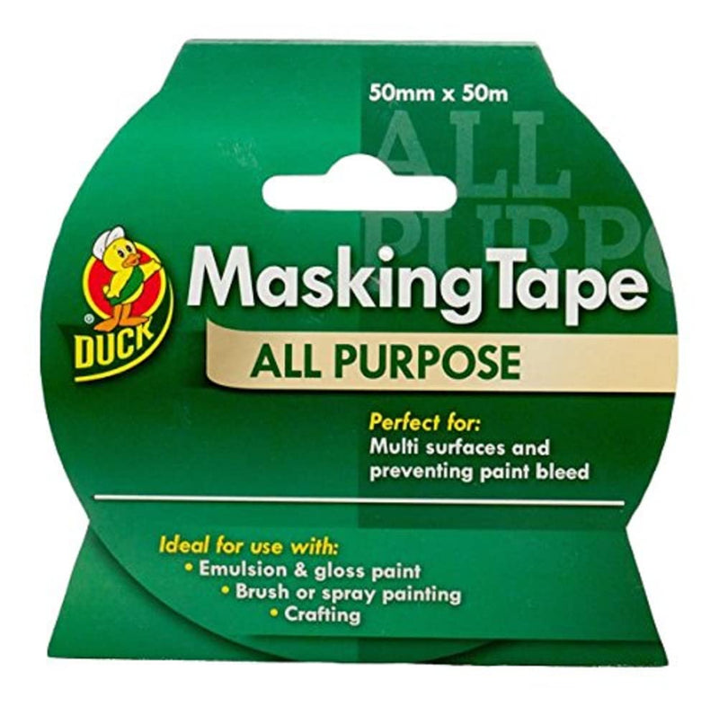 Duck Tape All Purpose Masking Tape 50mm x 50m,