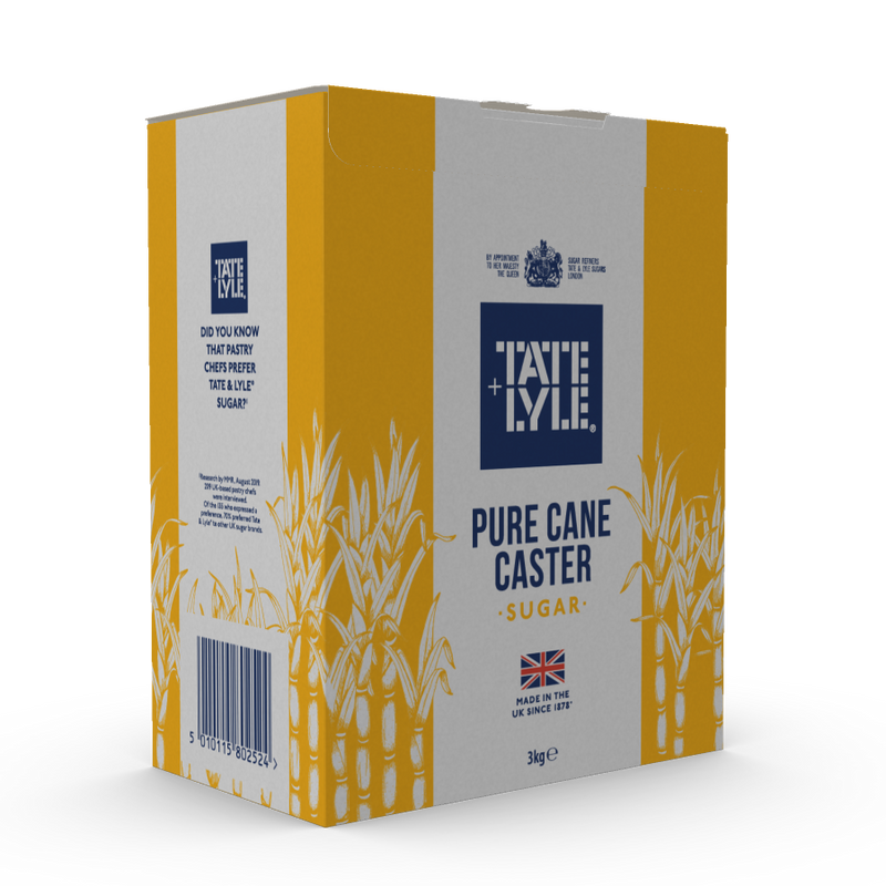 Tate & Lyle Pure Cane Caster Sugar 3kg