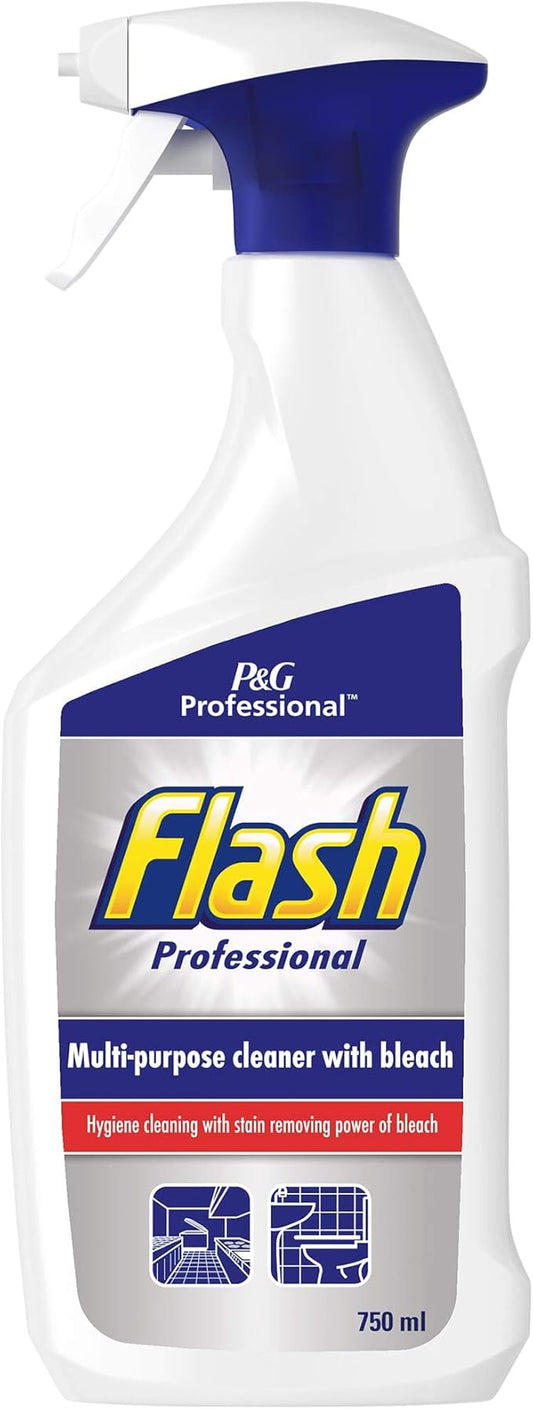 Flash Professional Multi-Purpose Cleaner With Bleach Spray 750ML