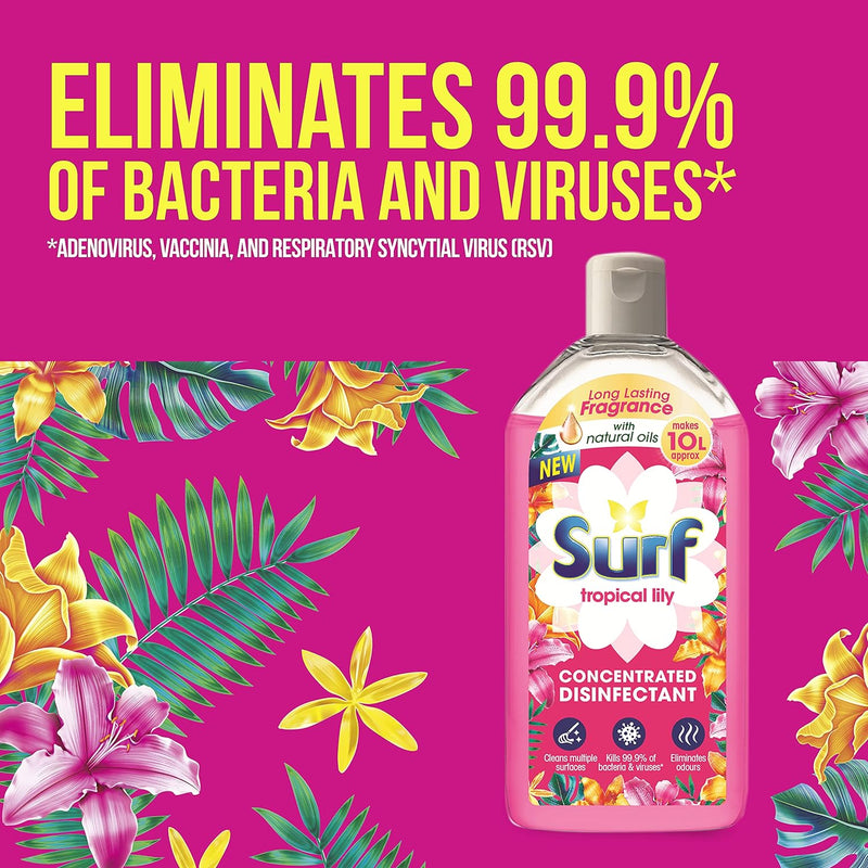 Surf Tropical Lily Concentrated Disinfectant 240ml.