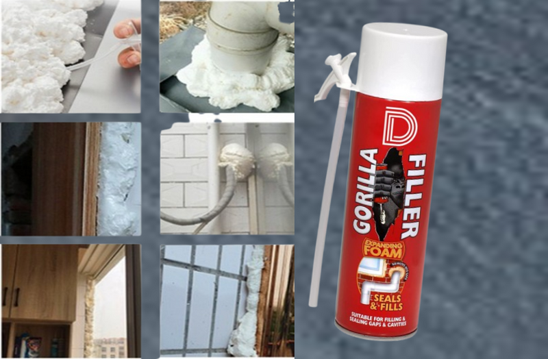 151 Gorilla Filler - 500ml Can Expanding Foam