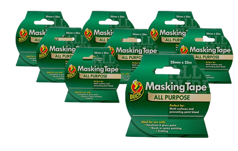 Duck Tape All Purpose Masking Tape 25mm x 25m,