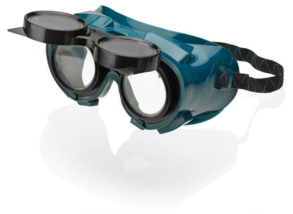 Beeswift Flip Front Welding Goggles Green