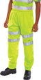 Beeswift Fleece Jogger Hi-Vis Trousers - {ALL COLOURS / SIZES}