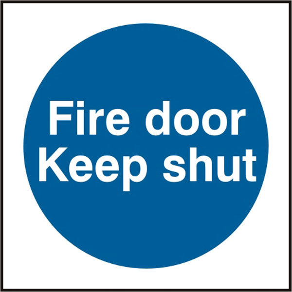 FIRE DOOR KEEP SHUT SIGN - {ALL COLOURS / SIZES}