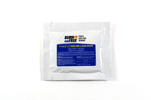 Burn Free Burns Dressing 5 X 5Cm White 5X5Cm