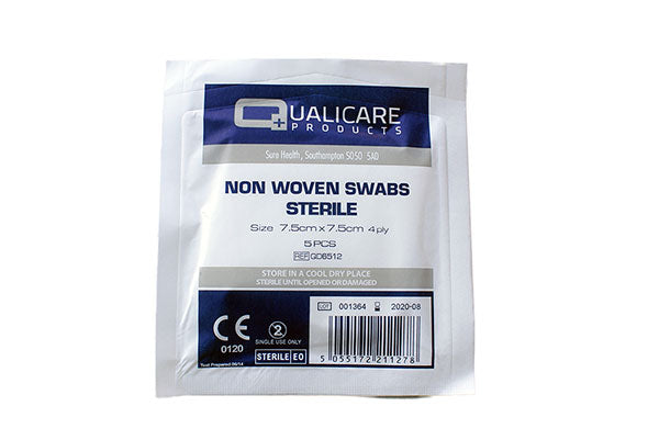 Gauze Swab 7.5 X 75cm Sterile Box 5's