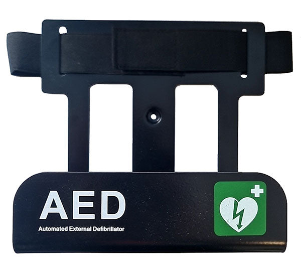 Cu Medical Aed Defibrillator Wall Bracket Black