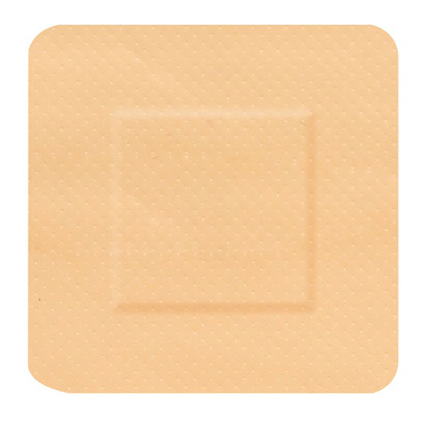 Hygioplast Waterproof Square Plasters 100 Flesh