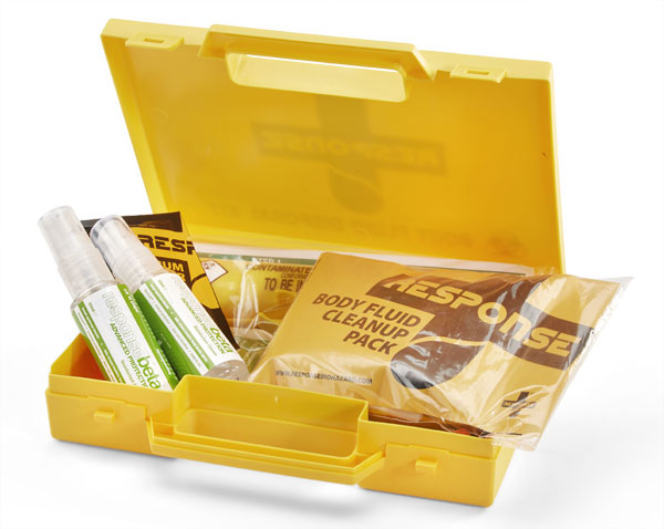 Response Sharps And Body Fluid Spill Kit Yellow