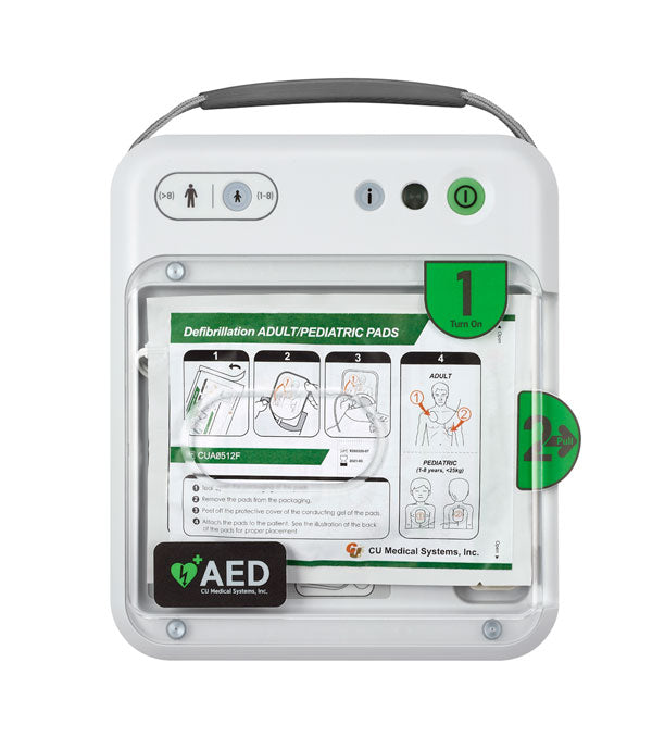 Cu Medical Ipad Nfk200 Aed Defibrillator Semi Automatic White