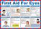 Click Medical First Aid For Eyes Poster White