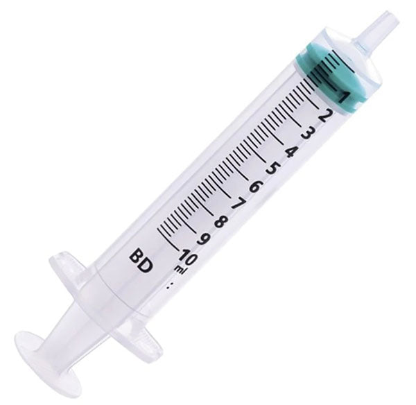 Emerald Hypodermic Syringe - 10ml Box 100's