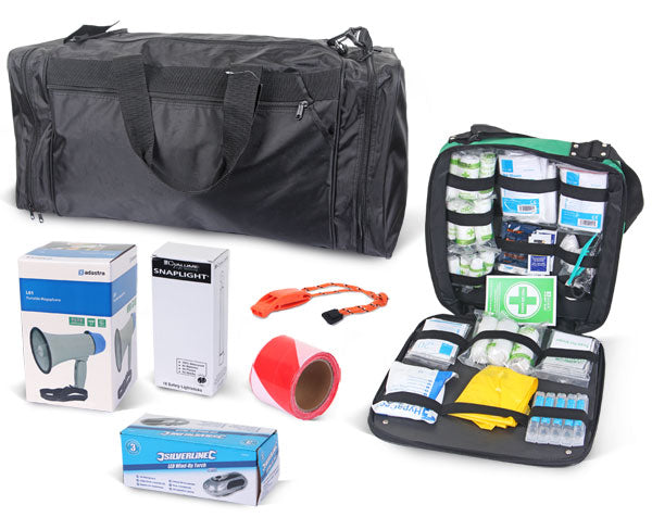 Click Medical 100 Person Evacuation Kit Black