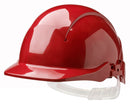 Concept Core Full Peak Red Slip Ratchet Vented Helm