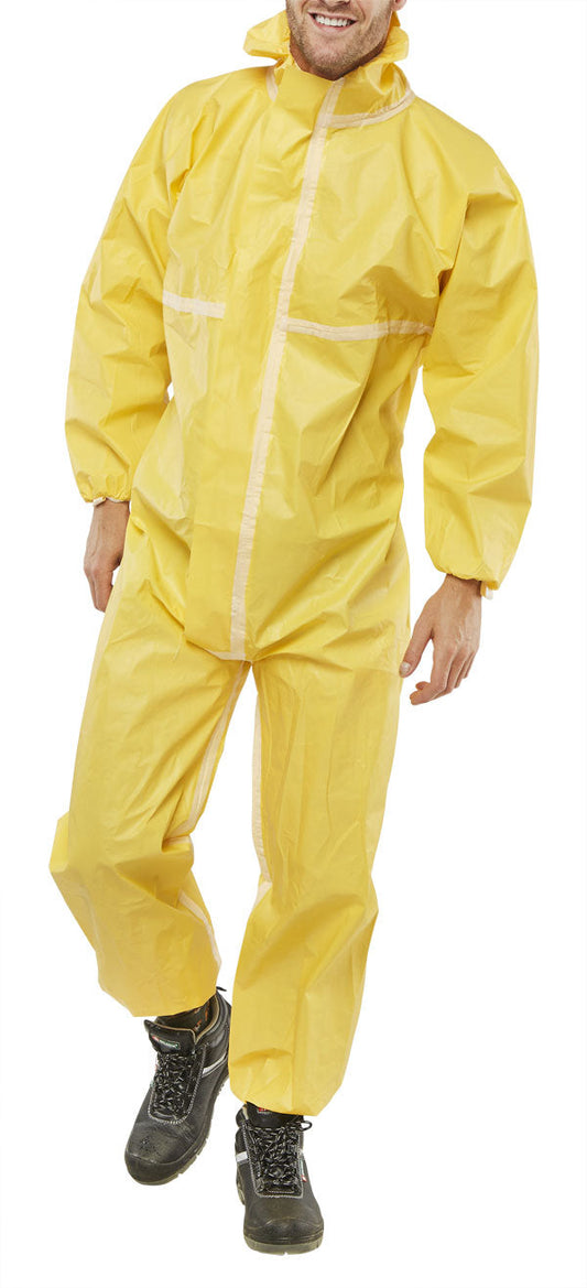 Beeswift Disposable Coverall Microporous Type 4/5/6 - {ALL COLOURS / SIZES}