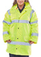 Beeswift Hi-Vis Fleece Lined Traffic Jacket - {ALL COLOURS / SIZES}