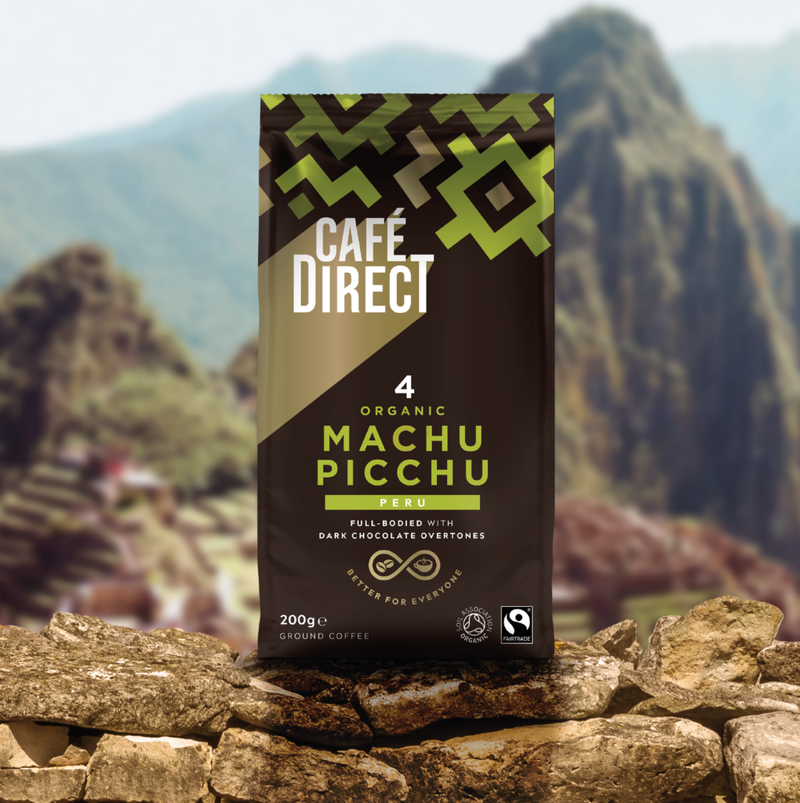 Cafe Direct Fairtrade Organic Machu Picchu Peru Ground Coffee 200g