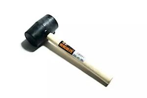 Worldwide Tools Rubber Mallet Wooden Handle 454gm