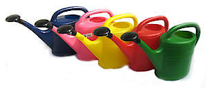 5 litre watering can red