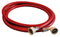 Wm Inlet Hose Red 1.5M 90007057