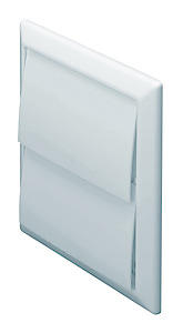 Wall Outlet Flap Rnd Wht 90021231