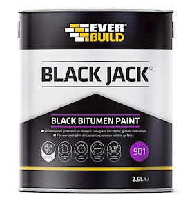 901 Bitumen Paint Black 2 .5Ltr