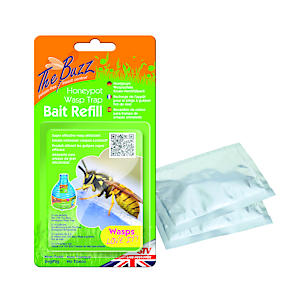 Zero In Wasp Trap Bait Refill Sachet – 3-Pack Effective Wasp Attractant