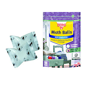 Zero In New Generation Moth Balls - 10-Pack