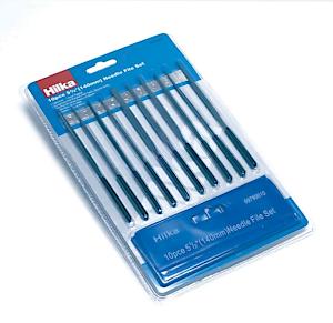 10Pc Needle File Set Soft Grip