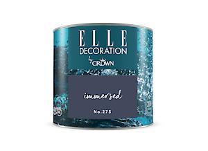 125Ml Elle Decoration Interior Wall Wood Blue Immersed Matt