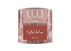 125Ml Elle Decoration Interior Wall Wood Red Tufted Kilim