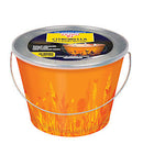 Zero In Citronella Xl Candle Bucket - Beach Party, Steel