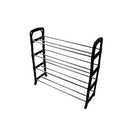 4 Tier Shoe Rack Black 519005