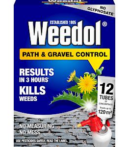 Weedol Path Weed Killer Liquid Concentrate 12 Tubes Treats 120M2