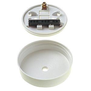 6 AMP WHITE CEILING ROSE