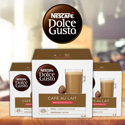 Dolce Gusto Cafe Au Lait Decaf 16's