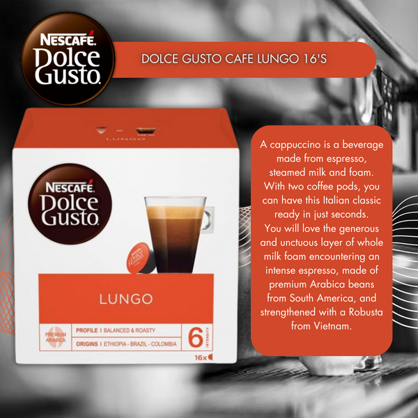 Dolce Gusto Cafe Lungo 16's