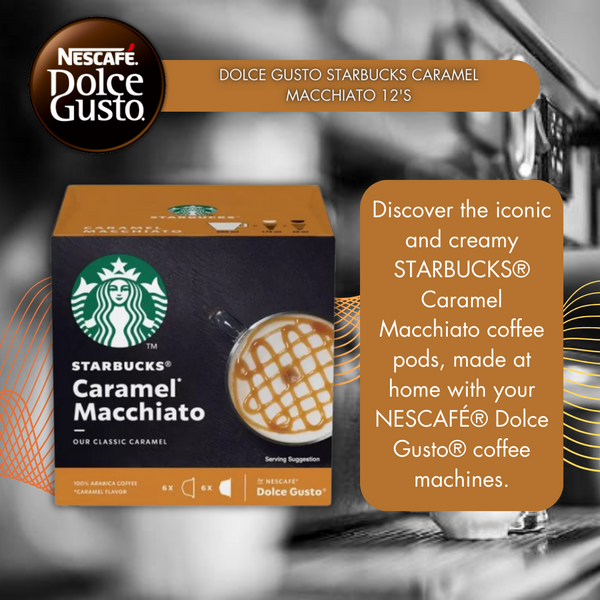 Dolce Gusto Starbucks Caramel Macchiato 12's