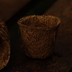 5cm coir pots 200ml - 16 pack